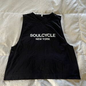 SoulCycle New York Black Tank Top size medium